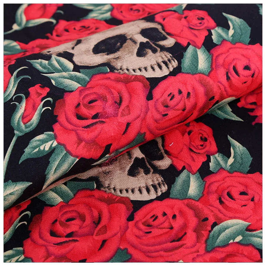 Digital print custom fabric close up