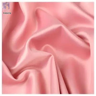 Pink matte satin close-up