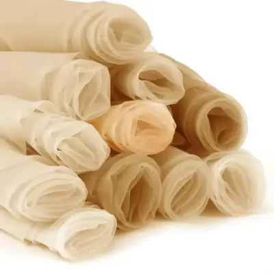 ZP-7 skin tone nylon illusion tulle fabric