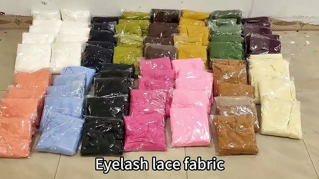 Eyelash lace fabric in a wide range of colors for dresses and womenswear