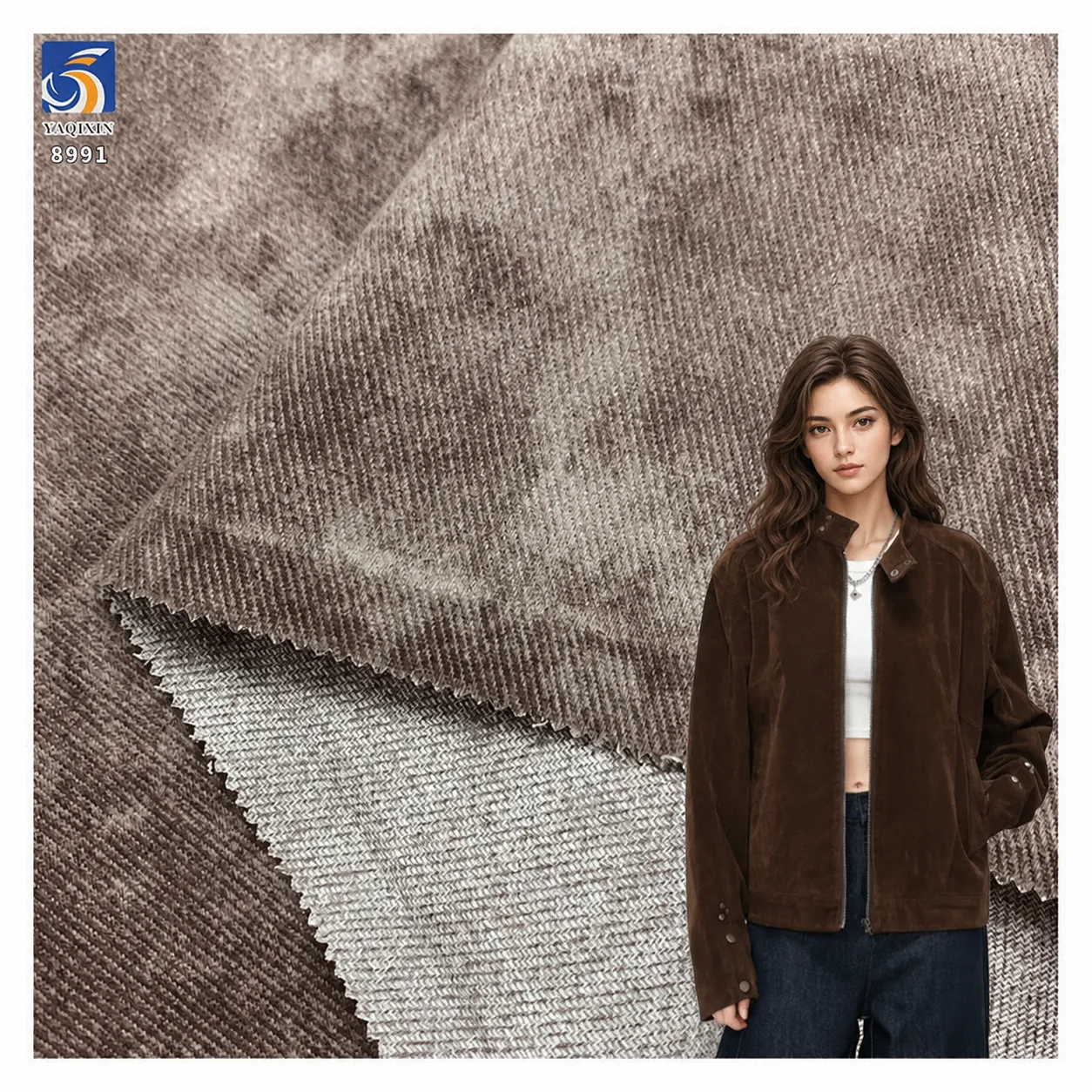 A8991 360g retro cotton twill fabric