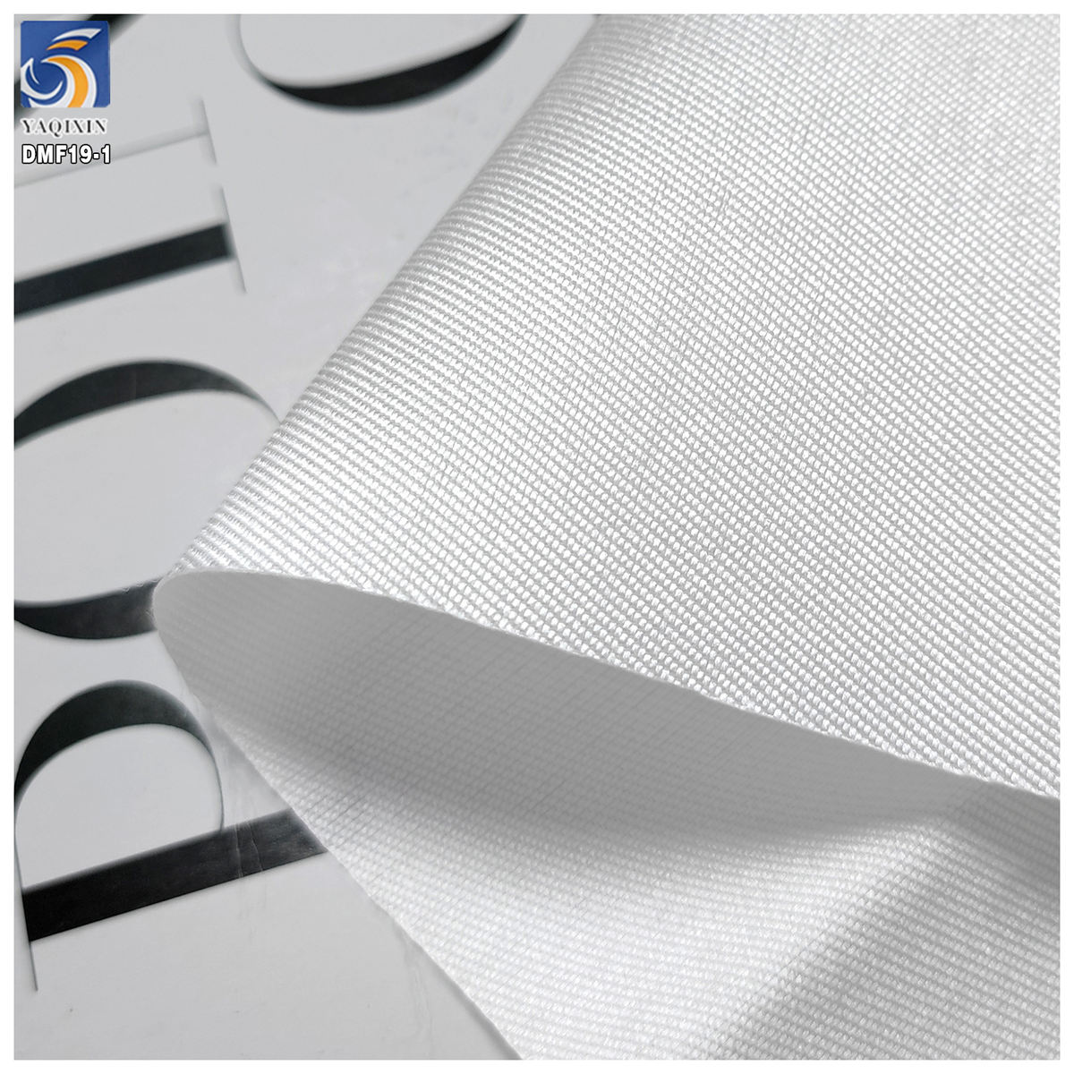 DMF19-1 white mikado satin texture thumbnail