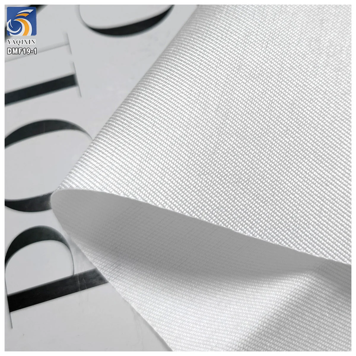DMF19-1 white mikado satin texture thumbnail