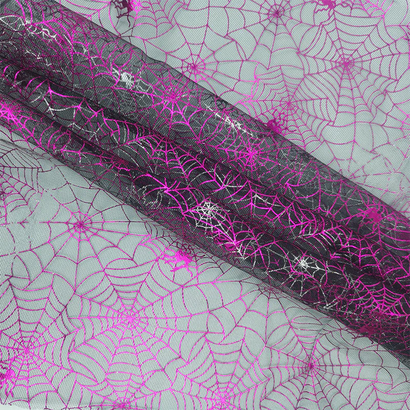 Spider web tulle drape thumbnail