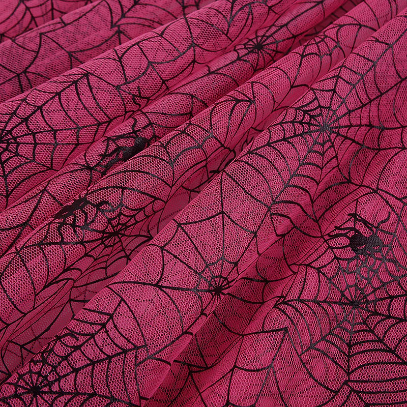 Printed spider web motif thumbnail