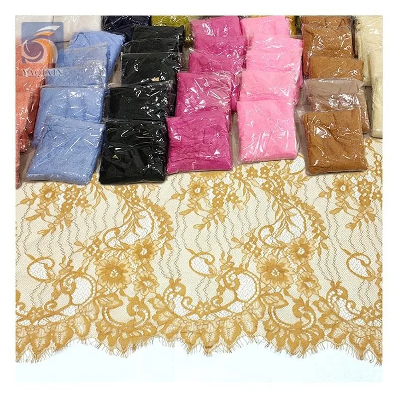 TB-42 French eyelash lace fabric