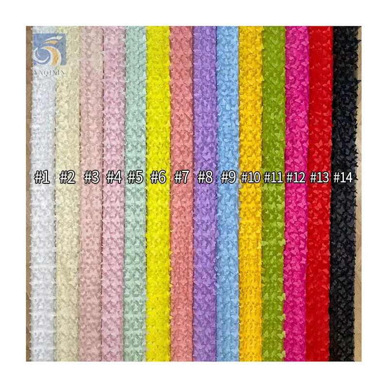 TDS004 3D tulle mesh SKU reference