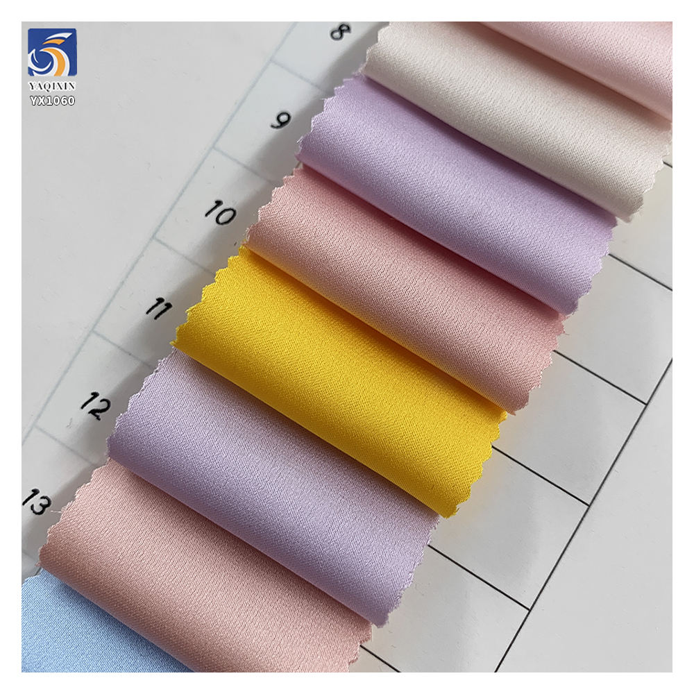YX1060-03 stretch satin color card