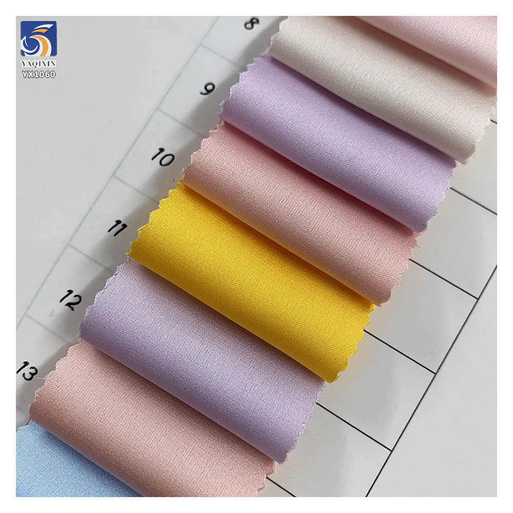 YX1060-03 stretch satin color card
