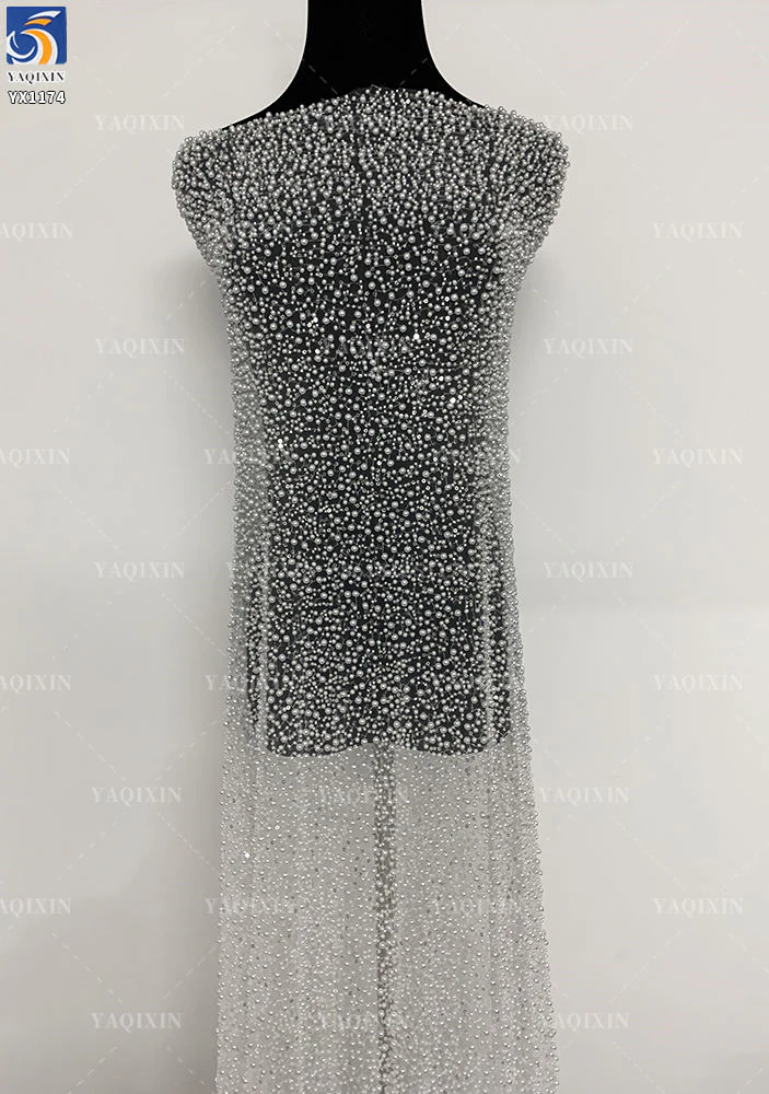 YX1174 knitted lace detail thumbnail