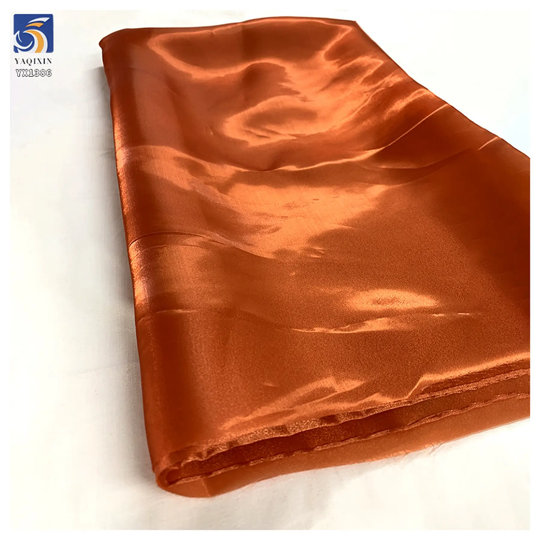 YX1386-1 water glossy transparent liquid organza fabric