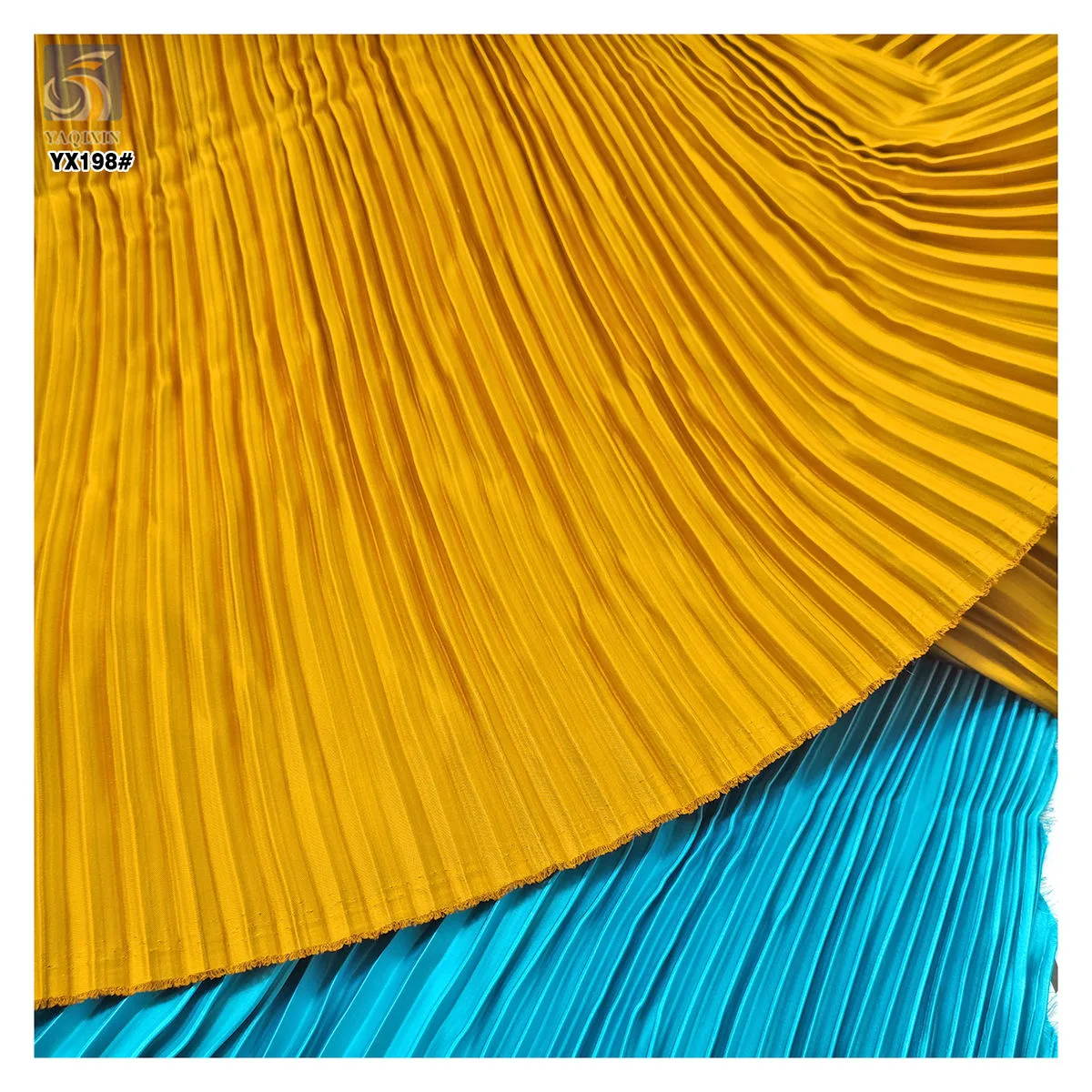 YX198 pleated satin surface thumbnail