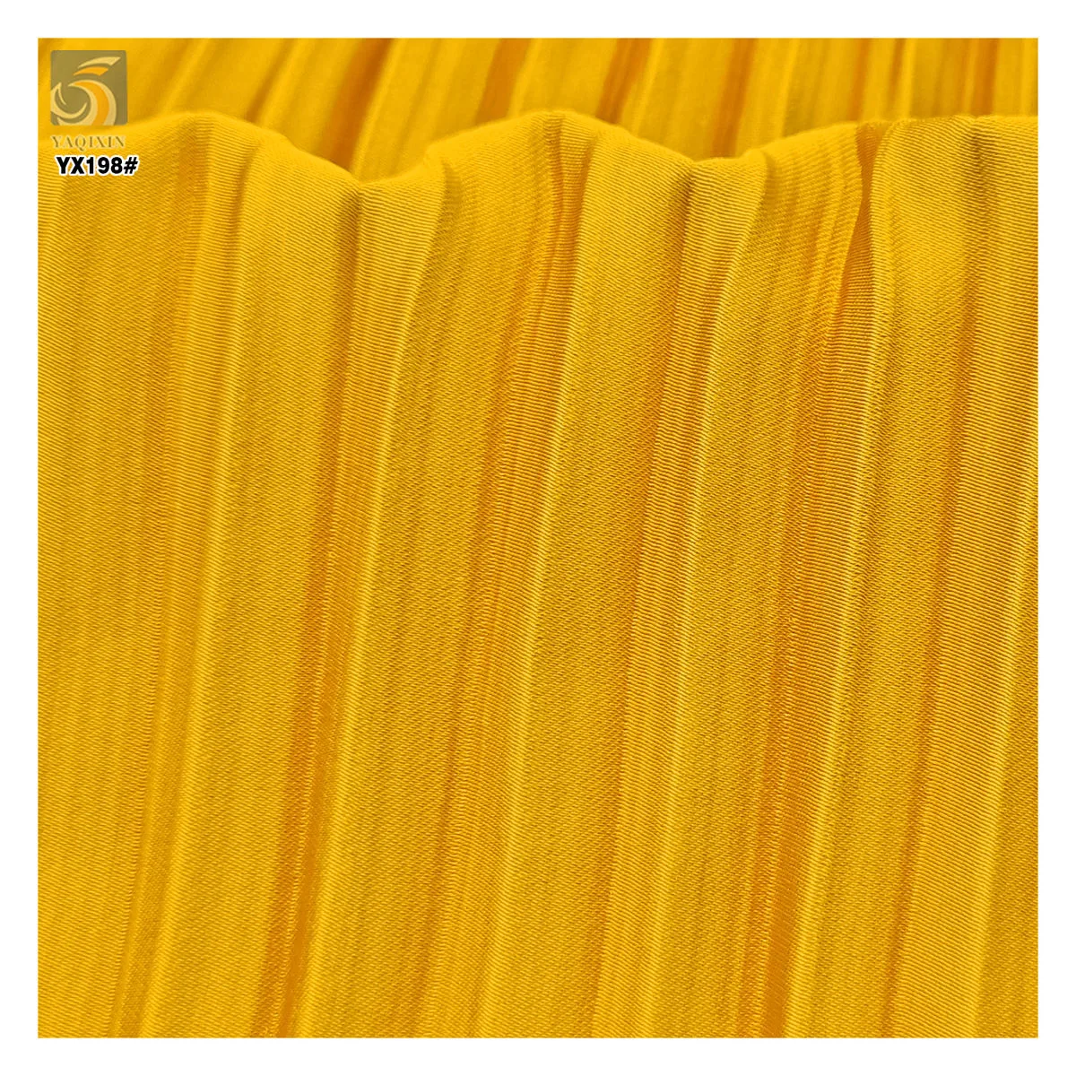 YX198 polyester satin pleat texture thumbnail