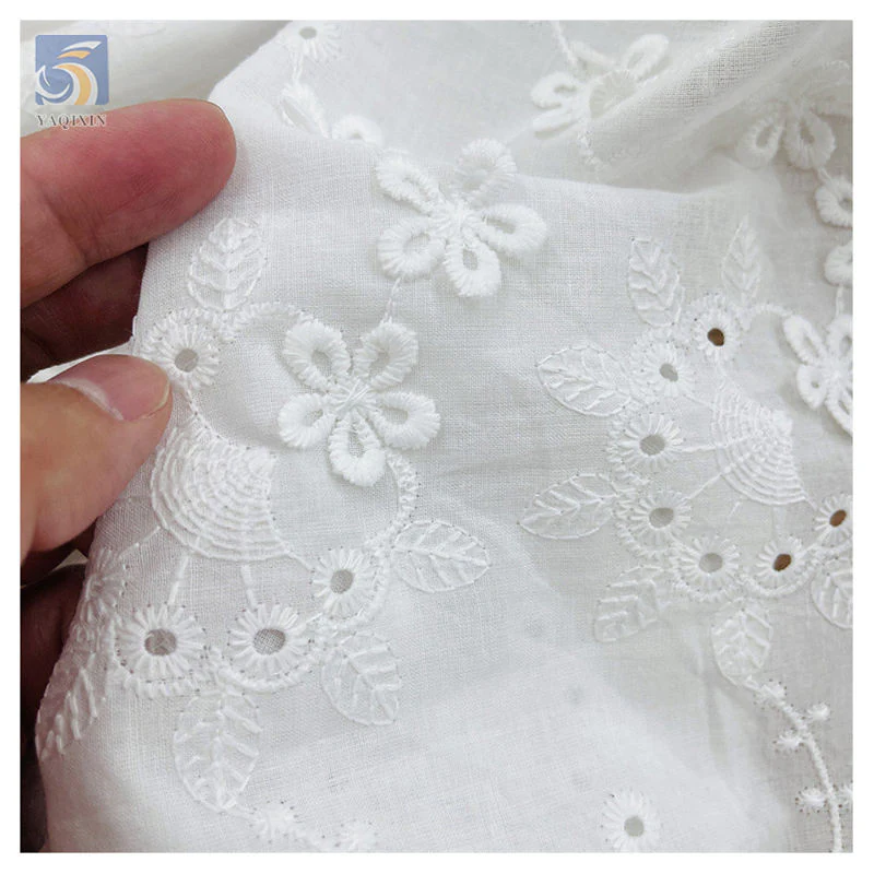 YX2429 250gsm cotton lace detail thumbnail