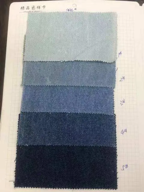 YX277 denim fabric color card thumbnail