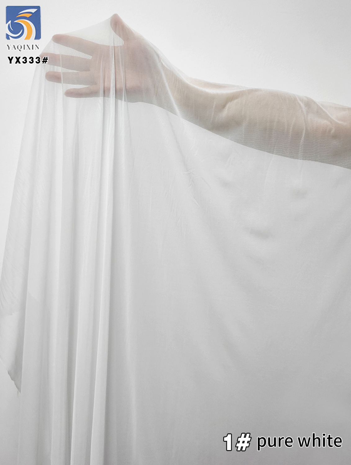 YX442-3 soft 4 way stretch mesh closeup