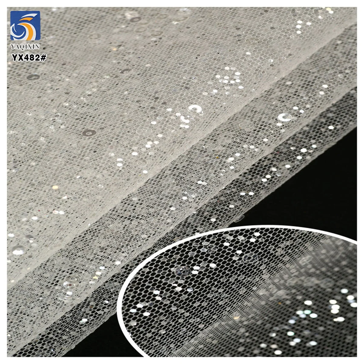 YX482 sparkle dust glitter mesh video thumbnail