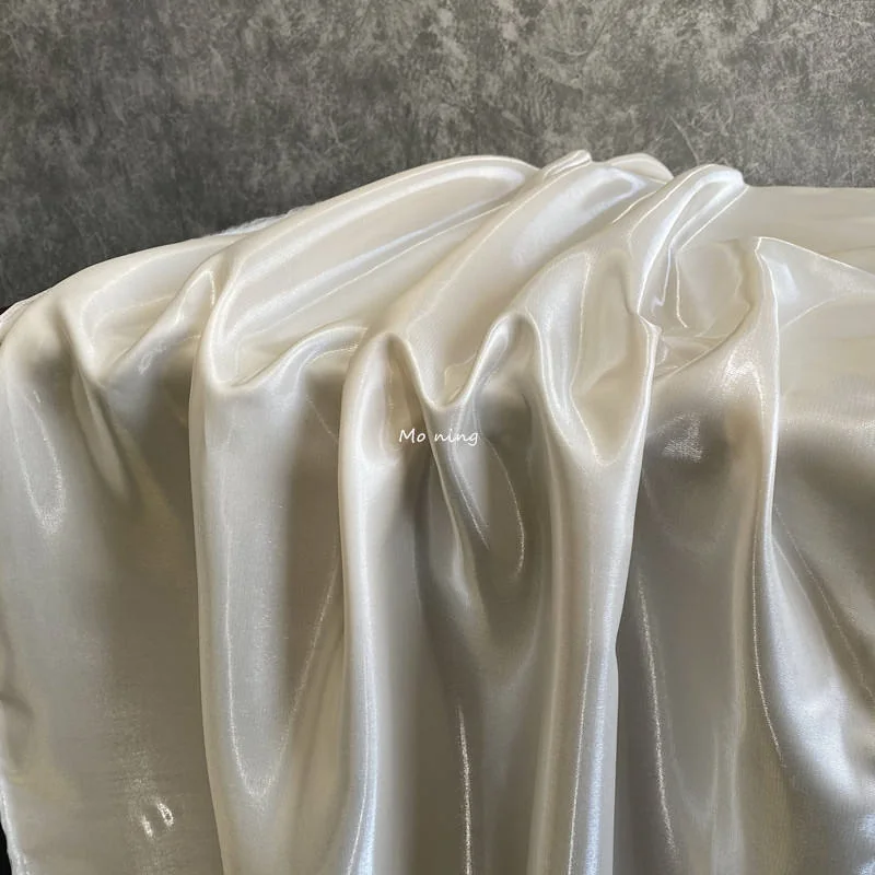 YX581-2 multicolor liquid organza fabric close up
