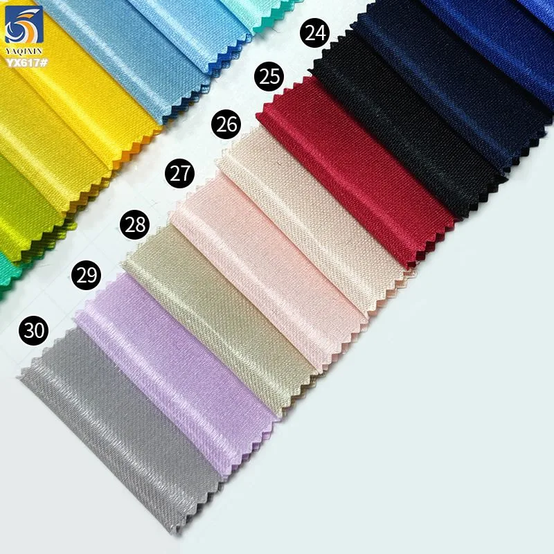 YX617-04 satin fabric color SKU