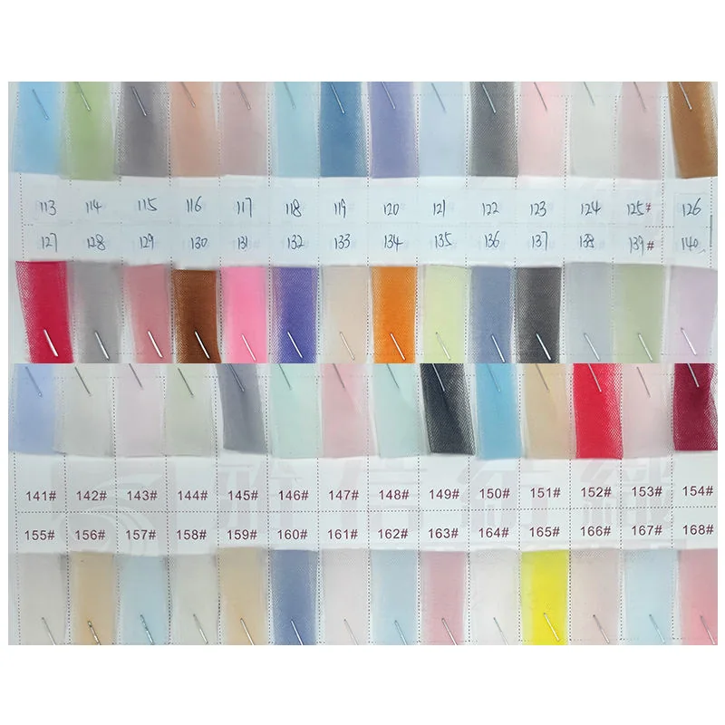 ZST001-2 color card 113 to 168